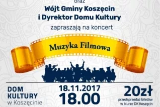 Zapraszamy na koncert muzyki filmowej w Koszęcinie